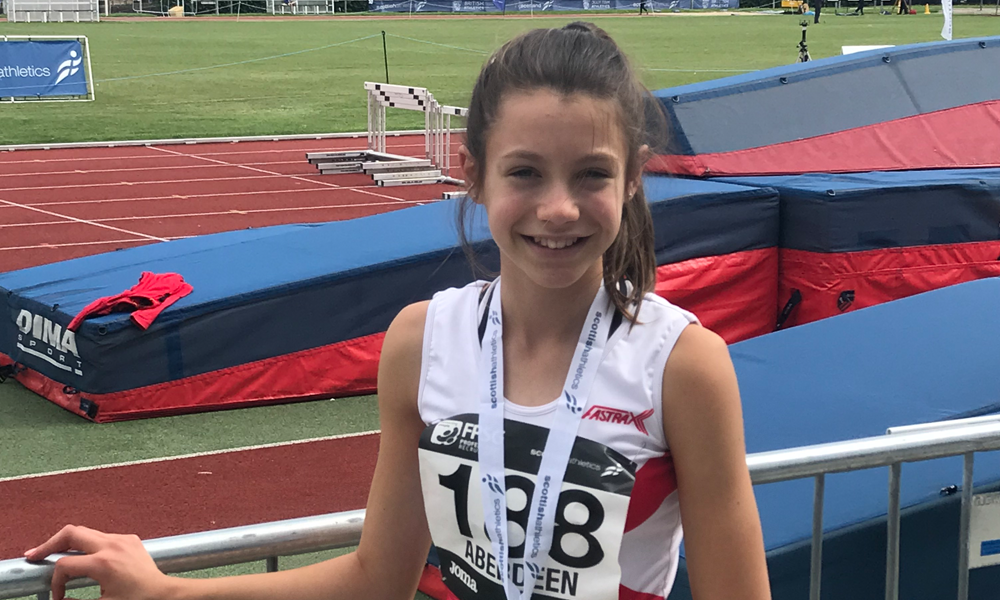 Libby White Takes Bronze In Long Jump · Wellington School Ayr